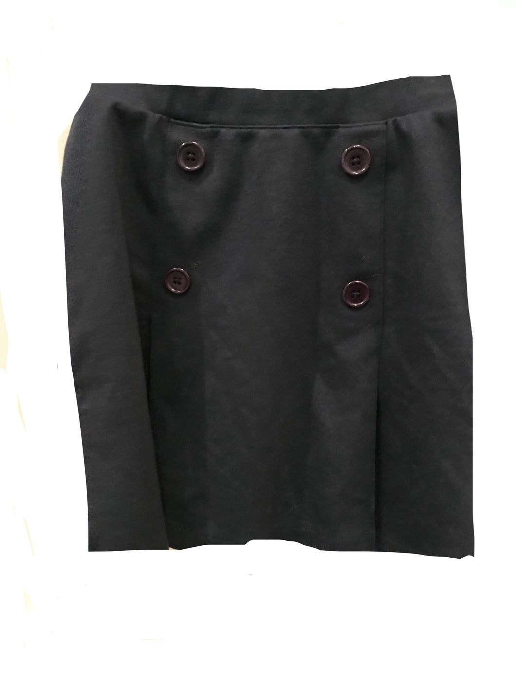 Navy Skirt - Straight