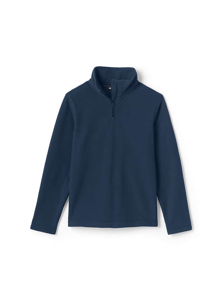 Lands End Quarter Zip Fleece