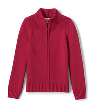 Load image into Gallery viewer, LandsEnd Front Zip Cardigan MTS Logo
