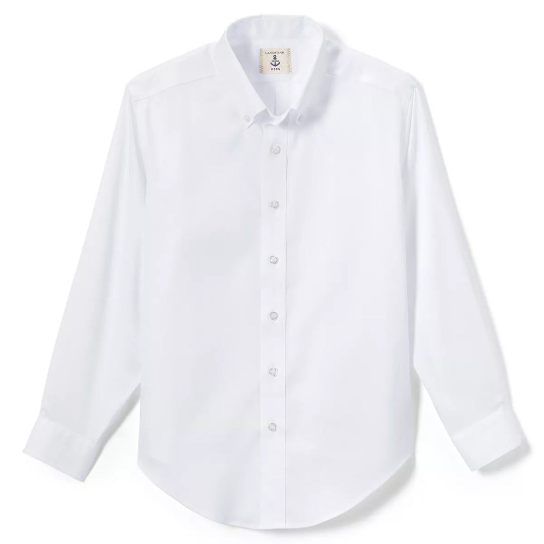 White Collared Shirt